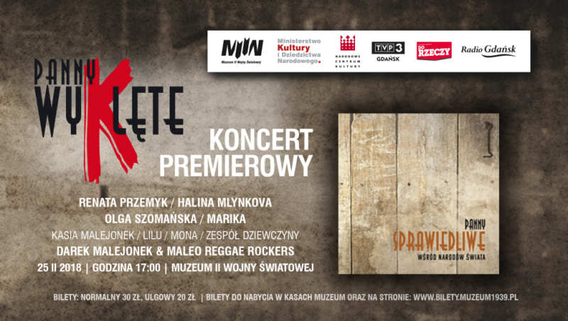 Premierowy Koncert "Panny Wyklęte – Panny Sprawiedliwe wśród Narodów Świata" 