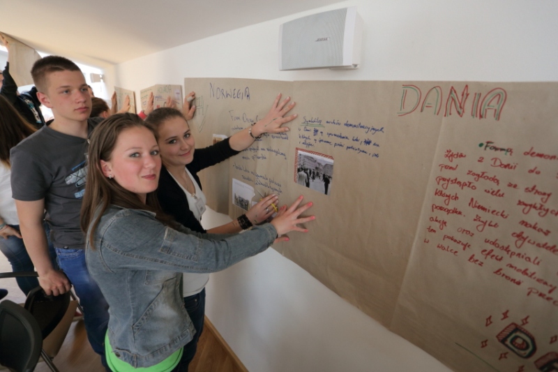 Warsztaty w ramach Zielonej Szkoły Wolności