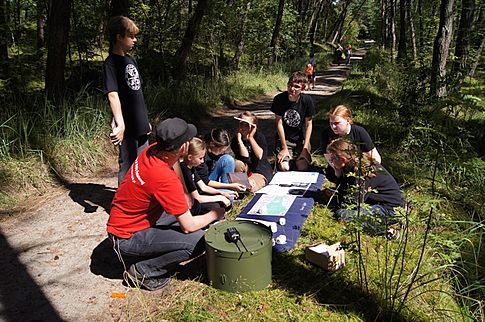 Współorganizacja obozu Historia w terenie w Piaskach na Mierzei Wiślanej