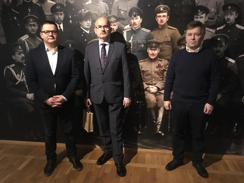 Delegacja Muzeum II Wojny Światowej w Gdańsku z wizytą w Estońskim Muzeum Wojny - Muzeum Generała Laidonera 