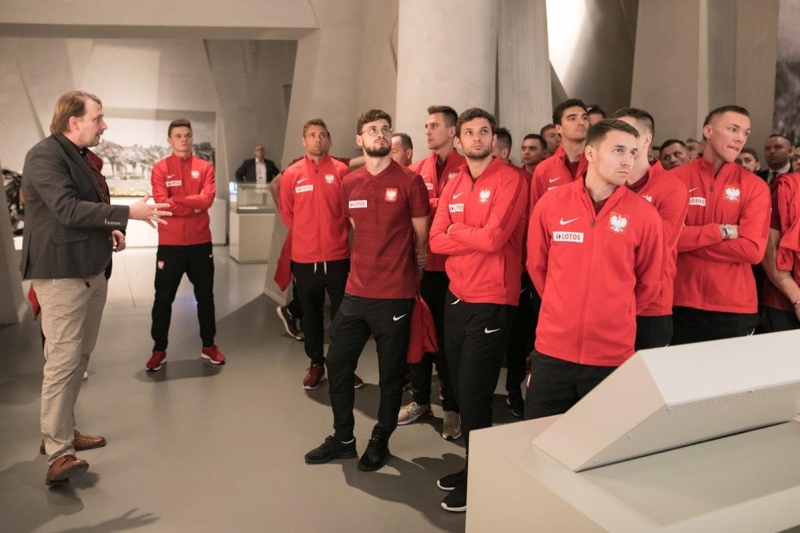 Wizyta Reprezentacji Polski w piłce nożnej 