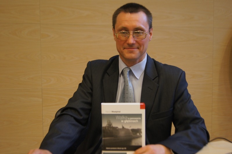 Promocja książki Marcina Westphala "Walka o panowanie w głębinach"