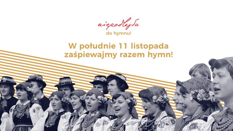 Akcja "Niepodległa do hymnu"