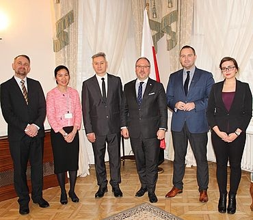 Spotkanie w Bibliotece Polskiej POSK i Polskiej Ambasadzie w Londynie