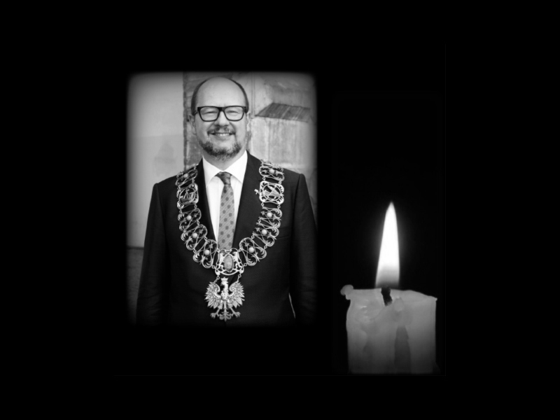 Składamy najszczersze kondolencje i wyrazy głębokiego współczucia Rodzinie i Współpracownikom z powodu śmierci Prezydenta Pawła Adamowicza