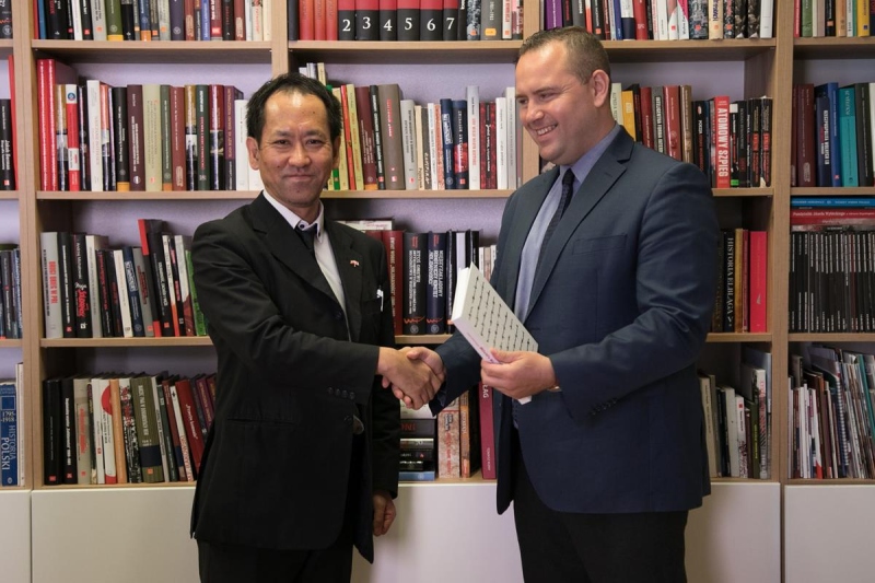 Wizyta dyrektora Port of Humanity Tsuruga Museum 