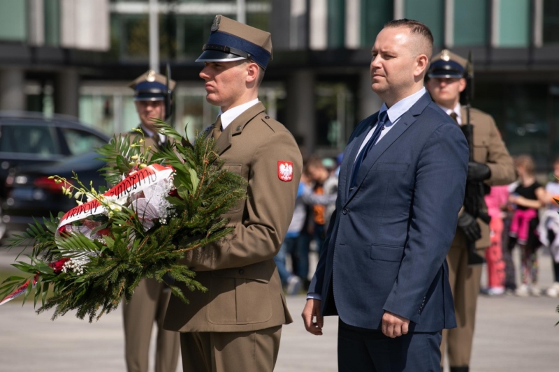 Dyrektor Muzeum II Wojny Światowej w Gdańsku dr Karol Nawrocki, wziął udział w obchodach ANZAC Day w Warszawie