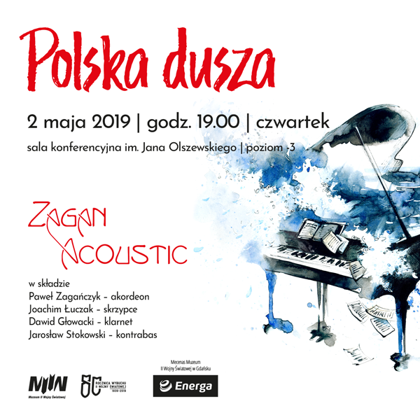 Koncert zespołu Zagan Acoustic z okazji Dnia Flagi Rzeczpospolitej Polskiej