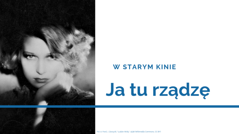 W starym kinie: Pokaz filmu "Ja tu rządzę" w reżyserii Mieczysława Krawicza