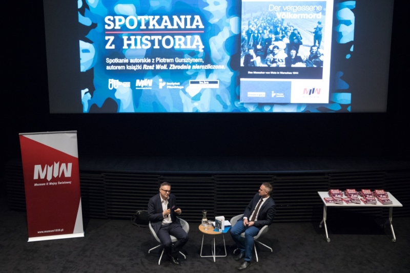 Rzeź Woli. Zbrodnia nierozliczona - spotkanie autorskie z Piotrem Gursztynem