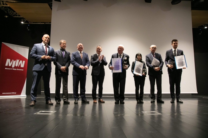 The ceremony of presenting the Lieutenant Colonel Jan Kowalewski Award