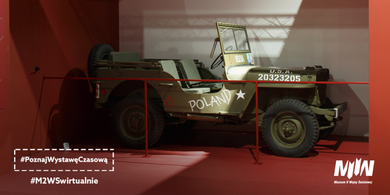 #PoznajWystawęCzasową - samochód Willys MB | #M2WSwirtualnie