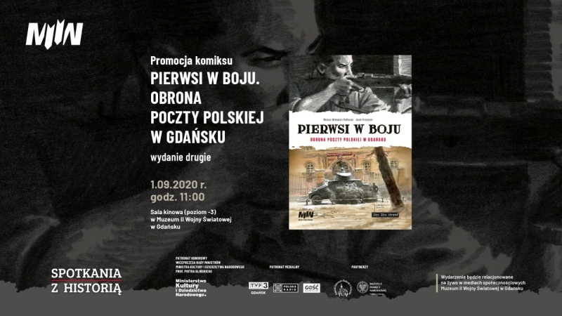 Premiera komiksu „Pierwsi w boju. Obrona Poczty Polskiej w Gdańsku” wydanie drugie