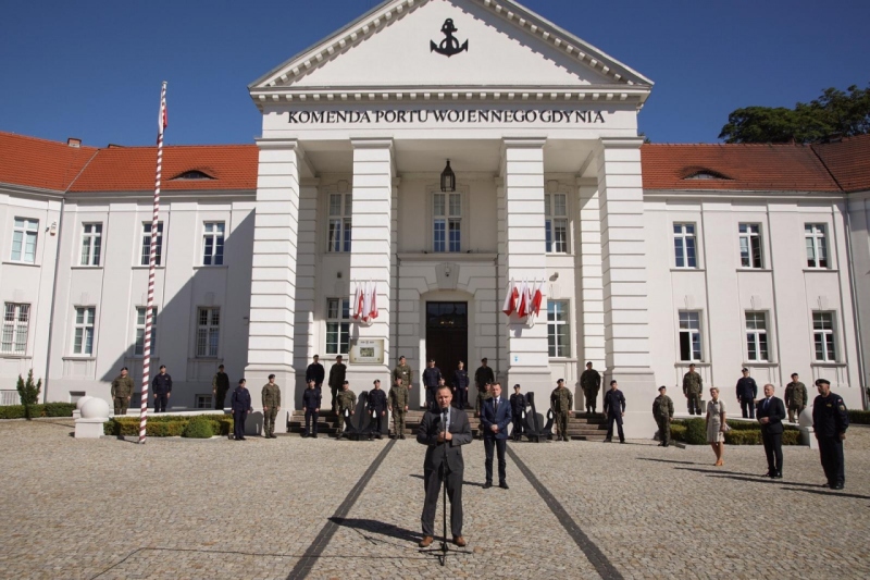 Konferencja prasowa w sprawie organizacji obchodów 81. rocznicy wybuchu II wojny światowej na Westerplatte