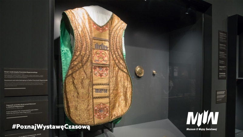 #PoznajWystawęCzasową – ornat i stuła błogosławionego ks. Franciszka Rogaczewskiego