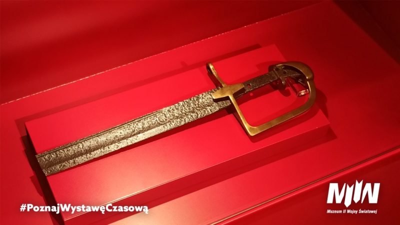 #PoznajWystawęCzasową – złamana szabla bojowa – relikt z pola bitwy pod Kockiem, ostatniej bitwy kampanii polskiej