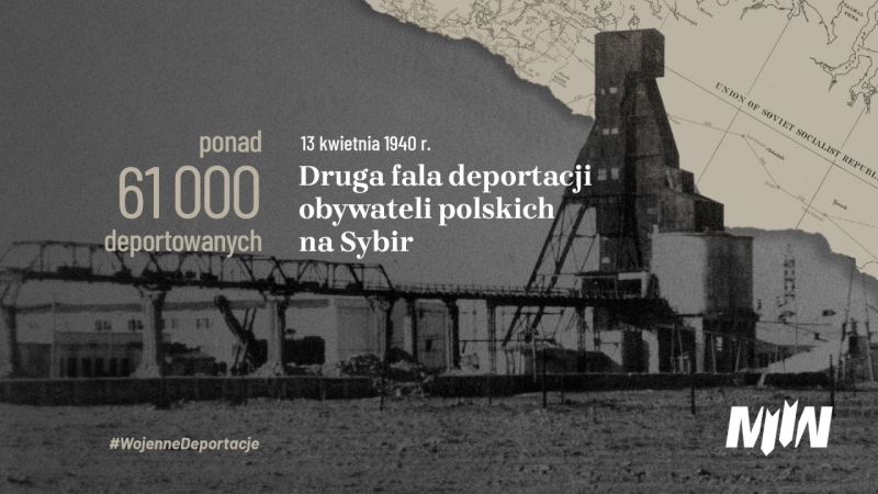 #WojenneDeportacje - Deportacja polskich obywateli z 13 kwietnia 1940 r.