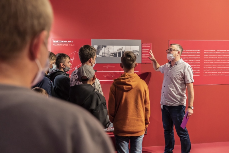 Wizyta harcerzy Okręgu Staropolskiego Związku Harcerstwa Rzeczypospolitej