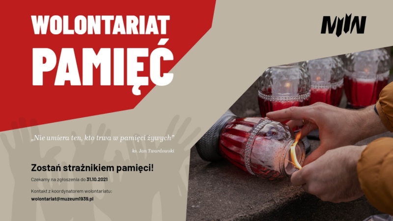 Trwa nabór wolontariuszy do projektu „Pamięć”