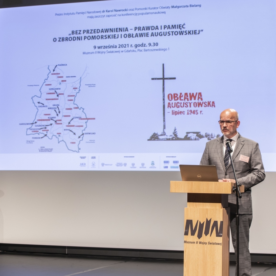 Konferencja popularnonaukowa „Bez Przedawnienia – Prawda i Pamięć o Zbrodni Pomorskiej i Obławie Augustowskiej”