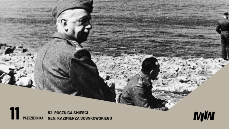52. rocznica śmierci gen. Kazimierza Sosnkowskiego