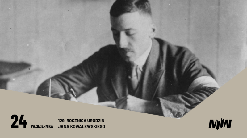 129. rocznica urodzin Jana Kowalewskiego