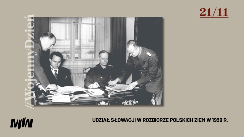 #WojennyDzień - Udział Słowacji w rozbiorze polskich ziem w 1939 r.