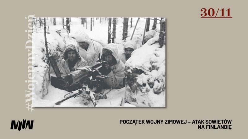 #WOJENNYDZIEŃ - Początek wojny zimowej – atak Sowietów na Finlandię