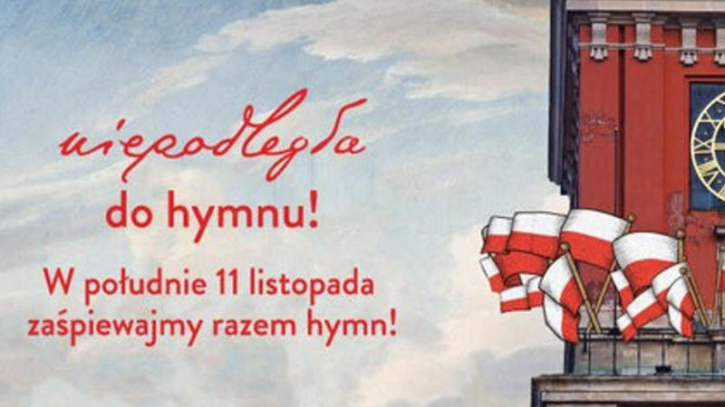 Zachęcamy do udziału w akcji „Niepodległa do hymnu”