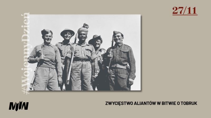 #WojennyDzień - Zwycięstwo aliantów w bitwie o Tobruk