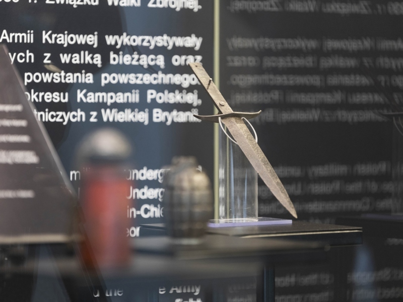 „Wejście w Historię” -  Prezentacja zabytków związanych z działalnością Armii Krajowej, w tym pamiątek po gen. A. E. Fieldorfie ps. „Nil”, przedstawionych w ramach obchodzonej w tym roku 80. rocznicy przekształcenia Związku Walki Zbrojnej w Armię Kra