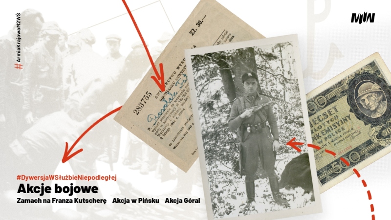 #DywersjaWSłużbieNiepodległej Akcje bojowe