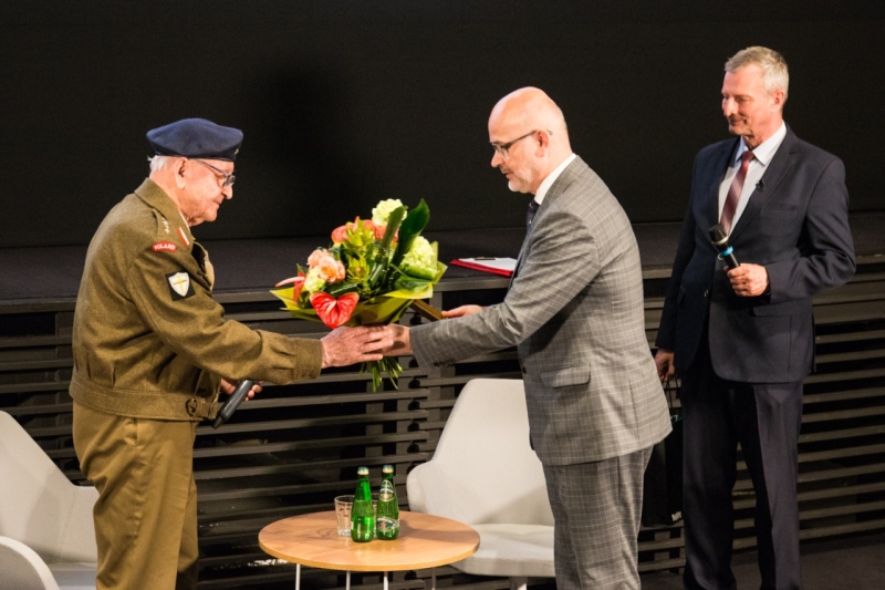 ŻYWA LEKCJA HISTORII - Spotkanie z kpt. Władysławem Dąbrowskim, uczestnikiem walk pod Monte Cassino