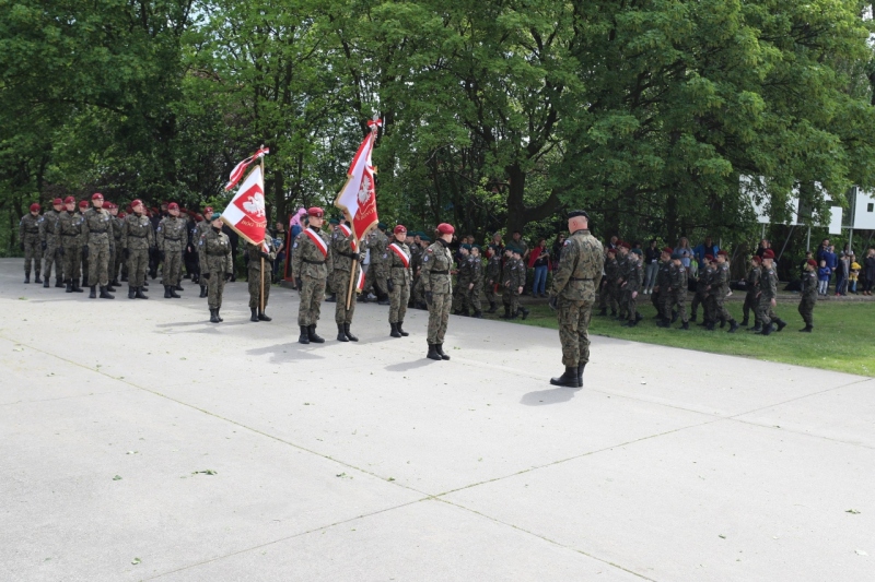Uroczyste ślubowanie kadetów na Westerplatte