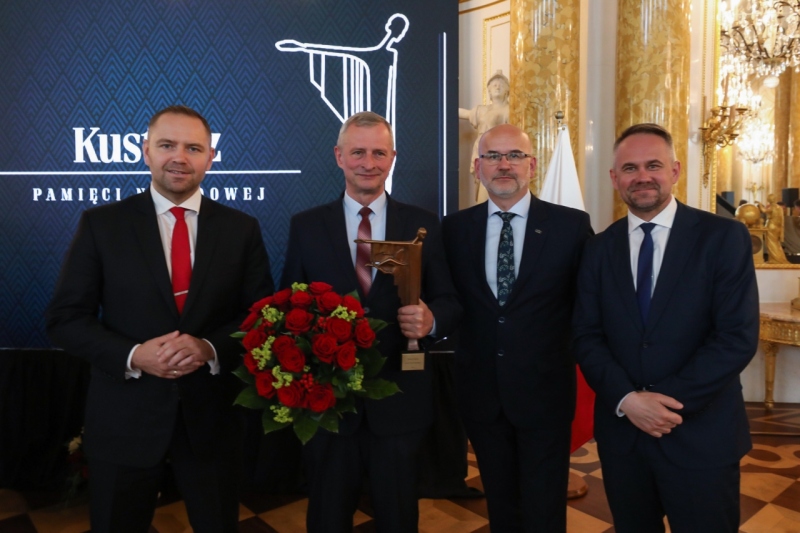 Waldemar Kowalski z M2WŚ laureatem nagrody IPN „Kustosz Pamięci Narodowej” w 2022 roku