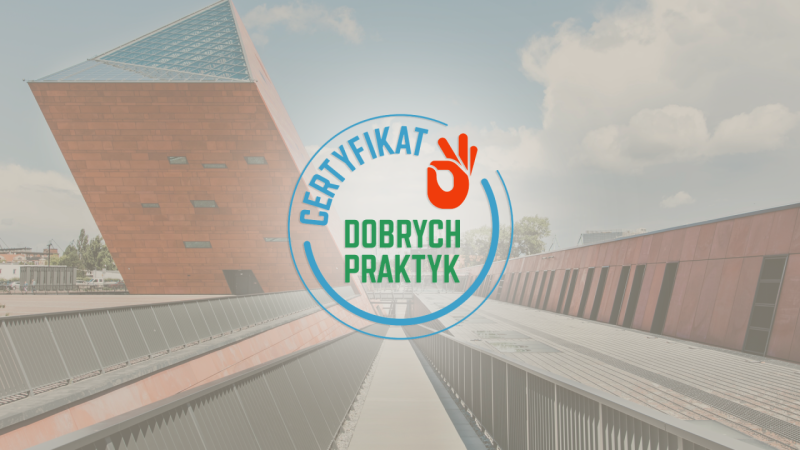 M2WŚ otrzymało Certyfikat Dobrych Praktyk przyznawany przez POT