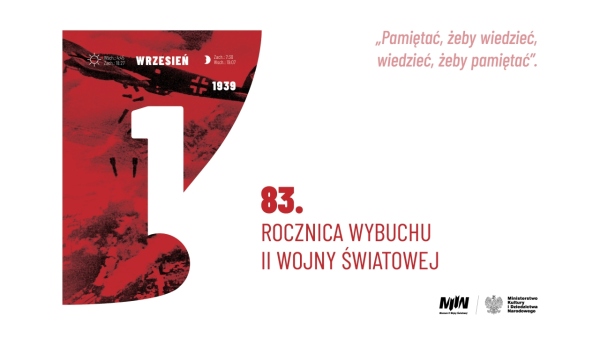 Obchody 83. rocznicy wybuchu II wojny światowej