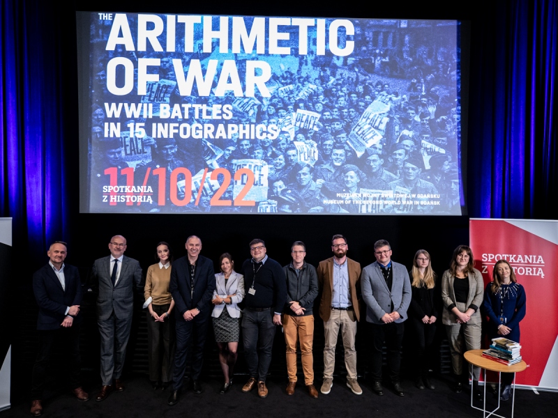 „Musimy pamiętać o liczbach” – premiera książki „Arithmetic of War: WWII Battles in 15 Infographics”