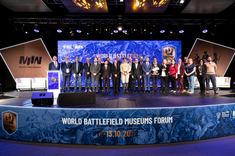 KONFERENCJA WORLD BATTLEFIELD MUSEUMS FORUM 2022 (ŚWIATOWE FORUM MUZEÓW PÓL BITEWNYCH 2022) ZA NAMI