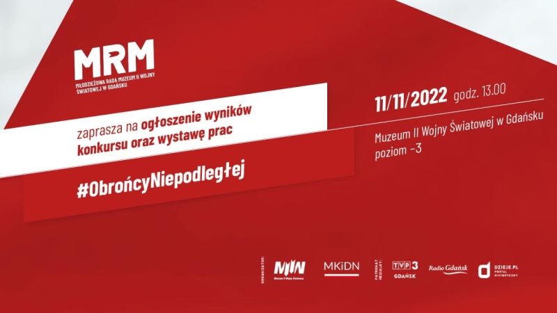 Wyniki konkursu MRM #ObrońcyNiepodległej i zaproszenie na uroczystą galę wręczenia nagród