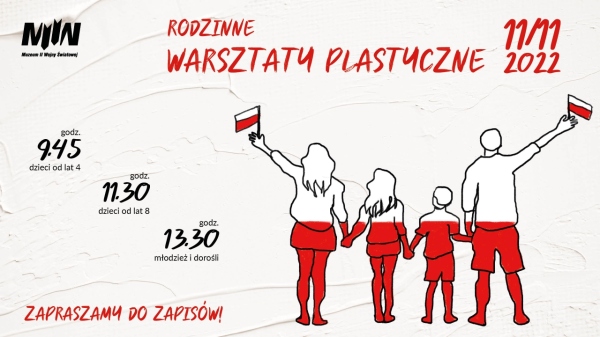 Warsztaty familijne z okazji Narodowego Święta Niepodległości