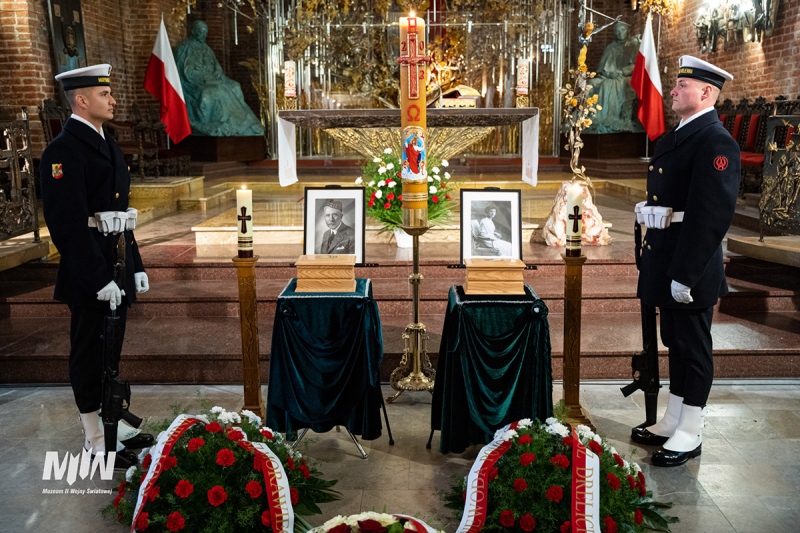 Pożegnanie Mieczysława Jałowieckiego i jego żony Zofii Anieli z Romockich Jałowieckiej