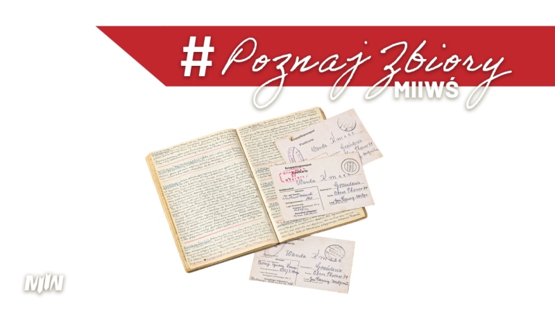 Cykl #PoznajZbioryMIIWŚ - notatnik należący do ppor. rez. Ignacego Kmiecia