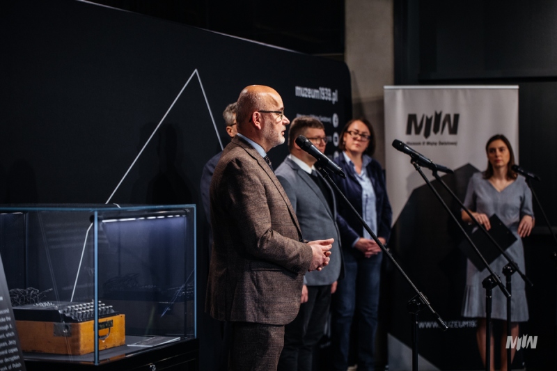 „Wejście w Historię” - prezentacja maszyn szyfrujących ze zbiorów MHP