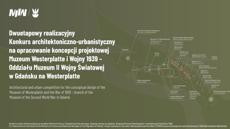 Competition for the conceptual design of the Museum of Westerplatte and War of 1939