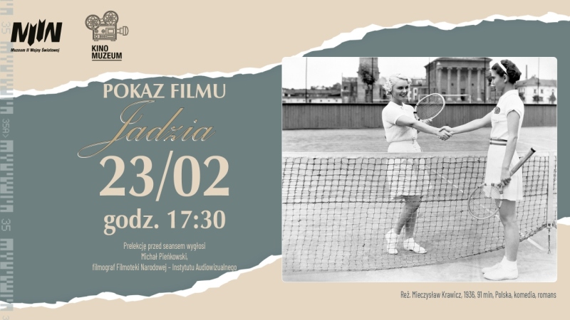Cykl filmowy "W starym kinie": "Jadzia" + prelekcja