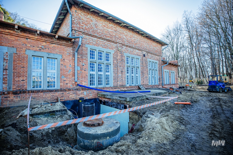 Prace związane z budynkiem dawnej Elektrowni na Westerplatte nabierają tempa
