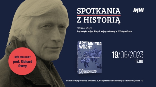 Promocja książki „Arytmetyka wojny. Bitwy II wojny światowej w 15 infografikach”