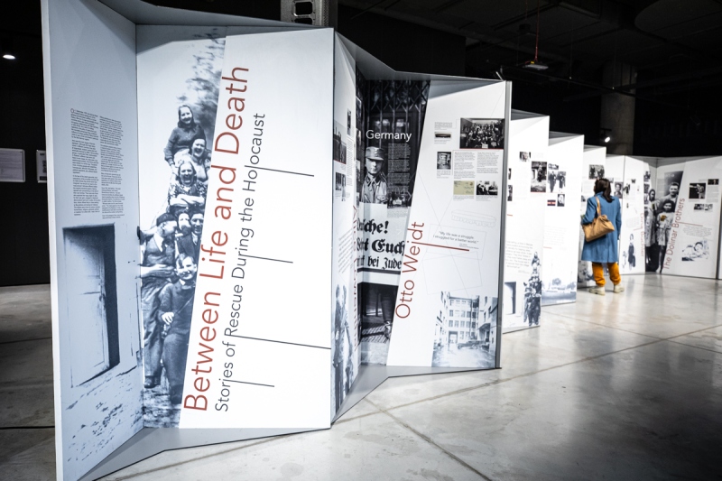 Finisaż międzynarodowej wystawy "Między życiem a śmiercią. Historie pomocy w czasie Zagłady"