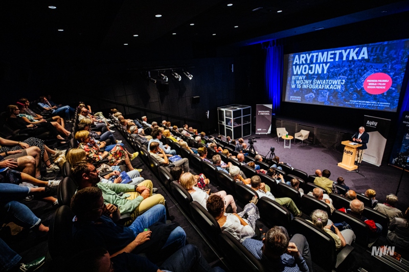 Promocja książki „Arytmetyka wojny. Bitwy II wojny światowej w 15 infografikach”